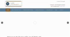 Desktop Screenshot of janemcnaught.com
