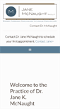 Mobile Screenshot of janemcnaught.com